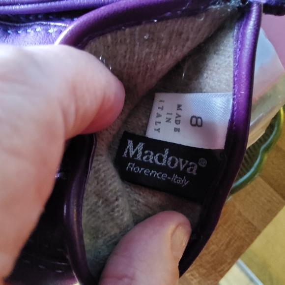 Real Italian Leather Gloves Size 8 - Picture 9 of 9